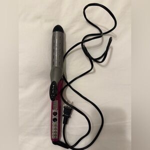 Conair Pink and Silver Curling Iron